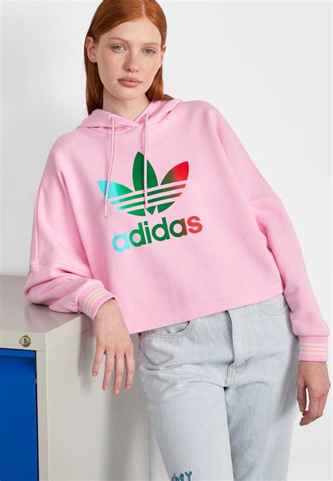 adidas Originals adicolor Bold Hoodie rosa kaufen 